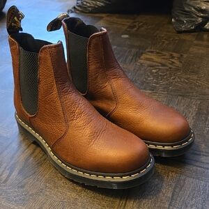 Dr. Martens Chestnut Leather Chelsea Boots